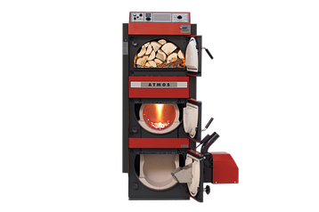 Піролізні комбіновані котли (дрова/пеллети)