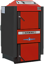 Котел твердопаливний піролізний ATMOS DC 30SX (30 кВт) на дровах