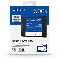 WD Blue SA510 2 TB 2.5" SATA (WDS200T3B0A-00C7K0) SSD-накопичувач