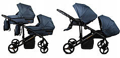 Дитячий візок для двійні BabyLux TRAILUX DUO 2в1