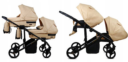Дитячий візок для двійні BabyLux TRAILUX DUO 2в1, фото 1