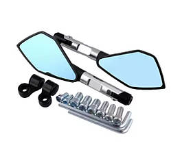 Дзеркала для мотоцикла Rizoma 205 мм Сірий