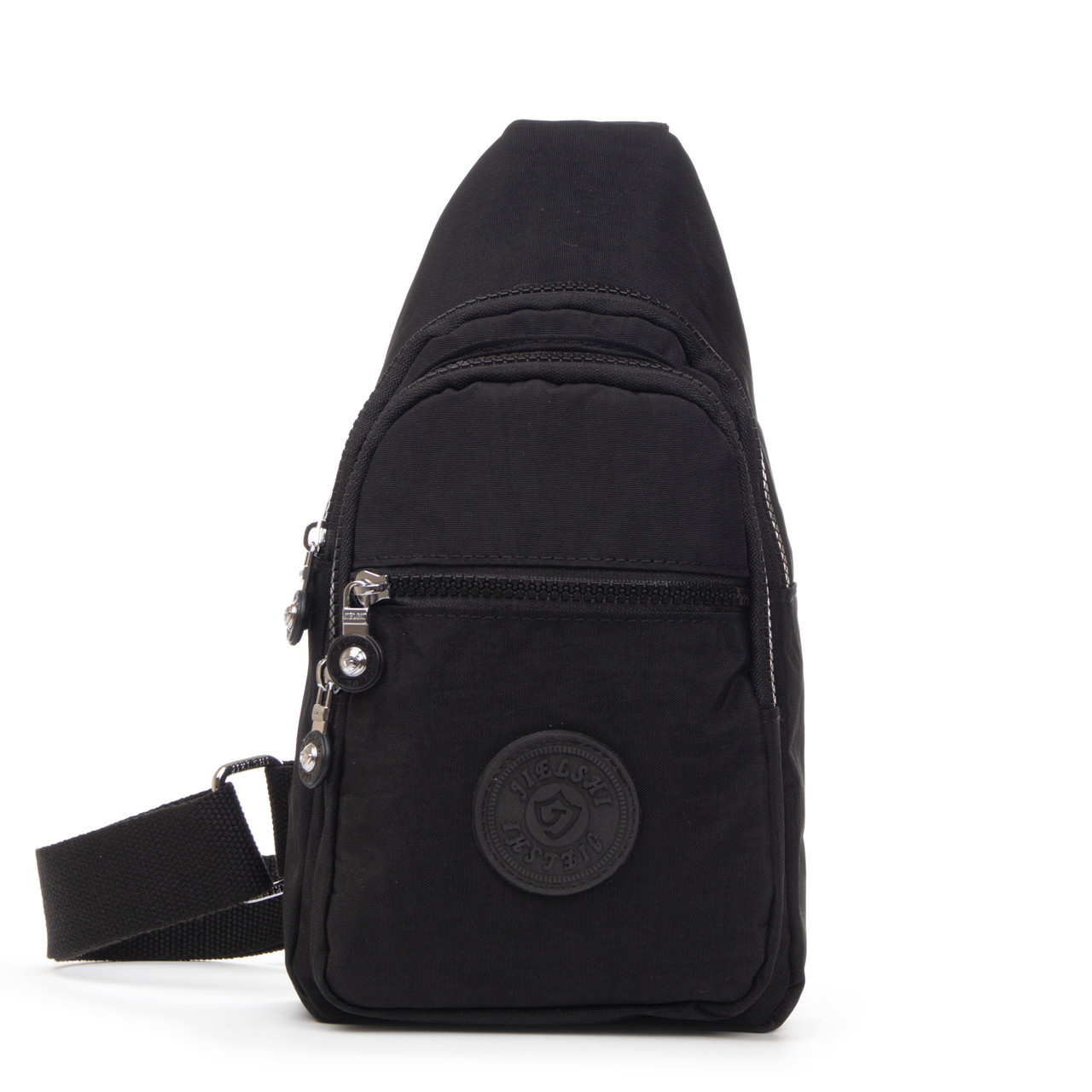 Сумка жіноча Текстиль бананка Jielshi AK-011 black.Купити жіночу сумку гуртом і в роздріб в Одесі 7 км