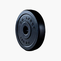 Гантель розбірна композитна домашня гантель пластикова для тренувань RN Sport Dumbbells ABS Long 16 кг, фото 3