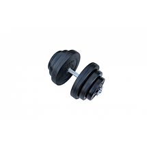 Гантель розбірна композитна домашня гантель пластикова для тренувань RN Sport Dumbbells ABS 18 кг, фото 3