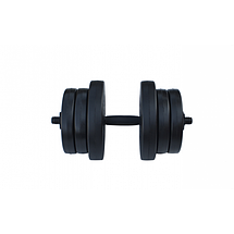 Гантель розбірна композитна домашня гантель пластикова для тренувань RN Sport Dumbbells ABS 20 кг, фото 2