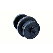 Гантель розбірна композитна домашня гантель пластикова для тренувань RN Sport Dumbbells ABS 11 кг, фото 4