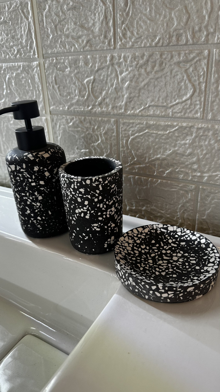 Набір аксесуарів для ванної, 3 предмети