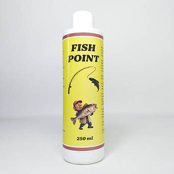 Приманка для риболовлі атрактант Fish Point з запахом червоного хробака, 250 мл (X-2044)