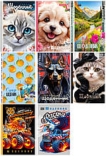 Щоденник Fresh А-5 7БЦ тв.пер.+мат.лам. 6231/5004 mix