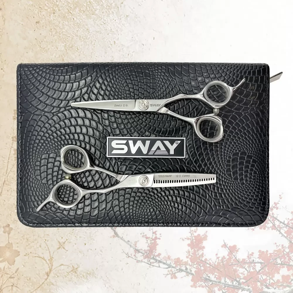 Набір перукарських ножиць Sway Japanese Saku 604 розмір 5,5 дюймів, 110 604 set 5.5