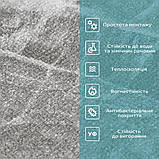 Самоклеючі шпалери 2800х450х1,5мм Чорний мармур SW-00000730, фото 5