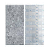 Шпалери на самоклейці 2800х500х1,5мм Сірий мармур (D) SW-00001414, фото 4