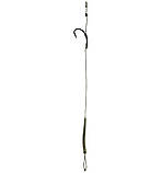 Готовий повідець W4C з волоссям CLASSIC hair rig, гачок MUGGA No 6, фото 3