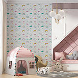 Самоклеючі шпалери 2800х500х1,5мм Єдиноріжки (D) SW-00001946, фото 7