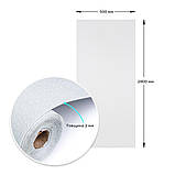 Самоклеючі шпалери 2800х500х1,5мм Білий (D) SW-00002022, фото 3