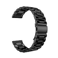 Металевий чоловічий ремінець Amazfit Bip 6 (A2435) | HMU | чорний