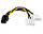 Кабель 6 pin PCI - 2molex (power Video), фото 2