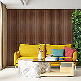 Рейка декоративна WPC стінова 3000х160х23мм Каштан SW-00001536, фото 7