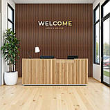 Рейка декоративна WPC стінова 3000х160х23мм Каштан SW-00001536, фото 8