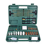 Тактичний набір для чищення зброї 58 предметів універсальний 4.5-19.5 мм 5,45 9 12, фото 9