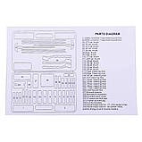 Тактичний набір для чищення зброї 58 предметів універсальний 4.5-19.5 мм 5,45 9 12, фото 5