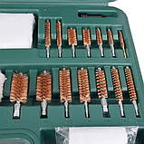 Тактичний набір для чищення зброї 58 предметів універсальний 4.5-19.5 мм 5,45 9 12, фото 3