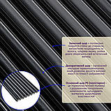 Рейка декоративна PS 2900х120х11мм Чорна SW-00002148, фото 2