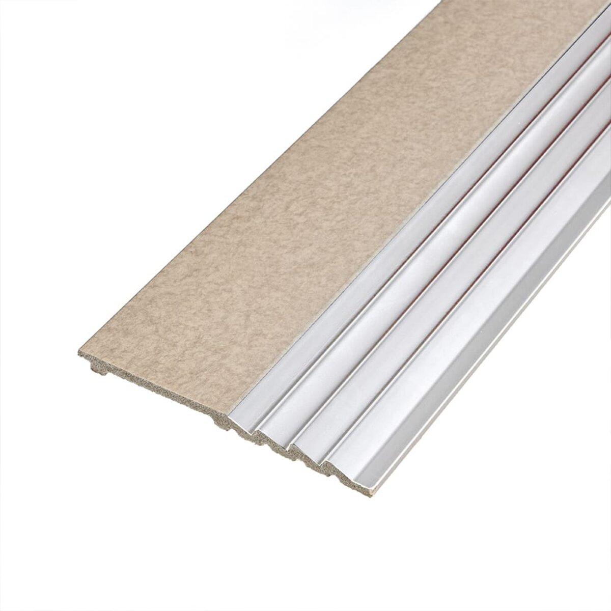 Рейка декоративна PS 2900х160х11мм Бежева зі сріблом SW-00002150-, фото 1