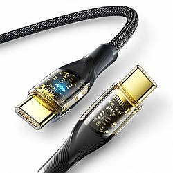 Кабель Essager ES-X29 Type-C to Type-C PD 100W 1m - Black