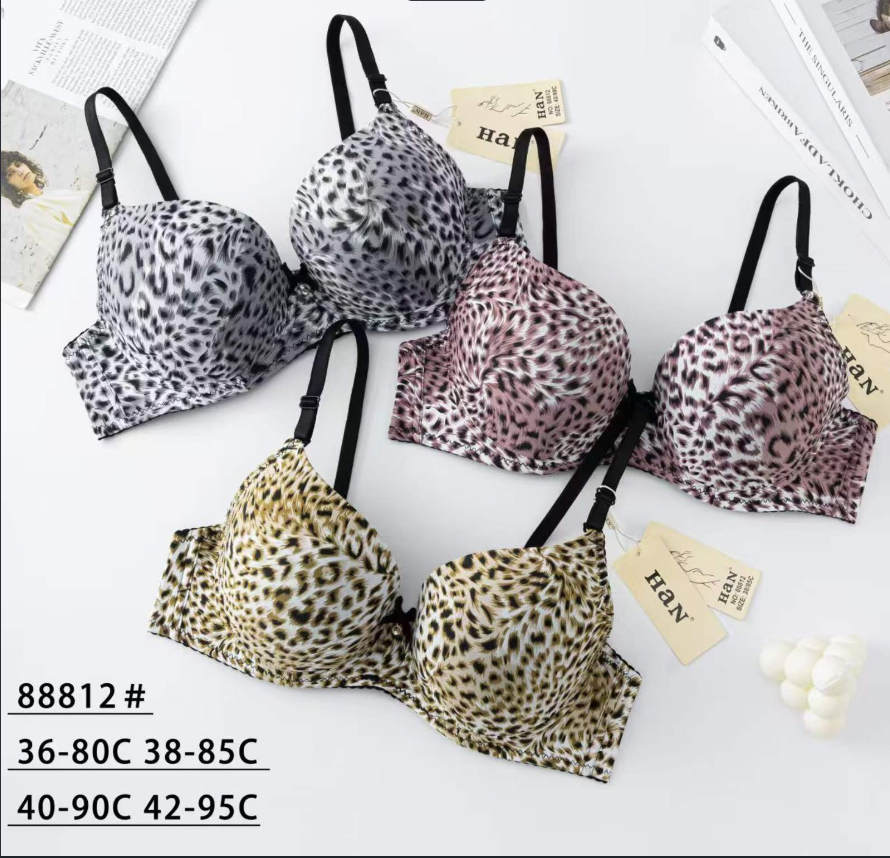 Бюстгальтер Han тигрові чашка C Розовий, фото 1