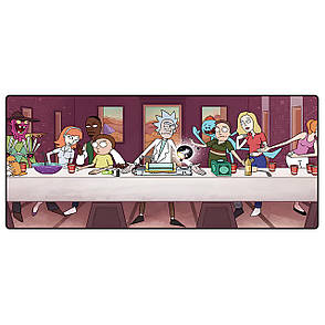 Великий плакат Рік та Морті RESTEQ 700x265 мм. Постер Rick and Morty, фото 1