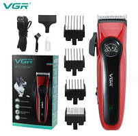 Машинка для стриження тварин VGR V-202 10 вт мережевий 4 насадки (1008247773)