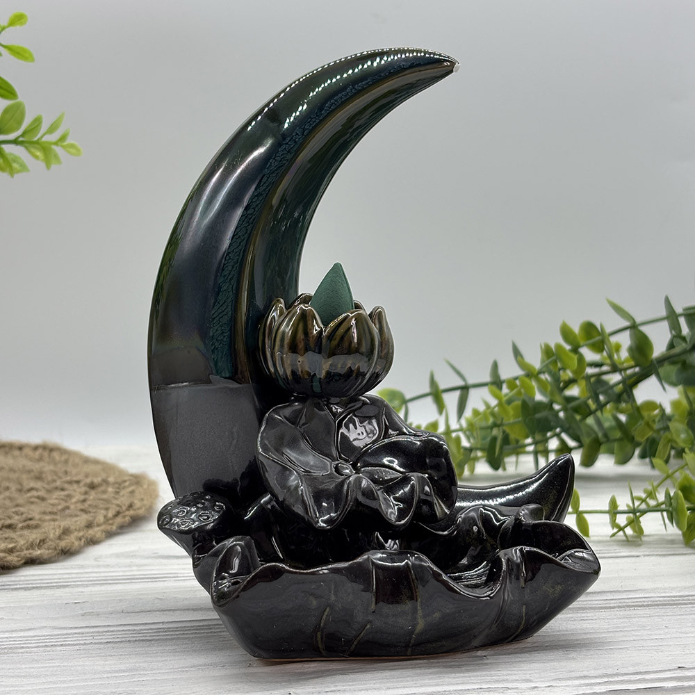 Тримач пахощів Новолуння (для пахощів-паличок і рідкого диму), фото 1