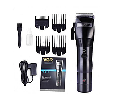 Машинка для стриження волосся VGR V-011 для бороди та вусів акумуляторна 10 Вт 90 хв (119805575)