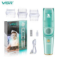 Машинка для стриження дітей VGR Baby V-151 бездротова 3 насадки (119805575)