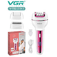 Епілятор VGR V-732 бешкет 40 шт./яскравість 30 Вт безболісне видалення волосся (1284609582)