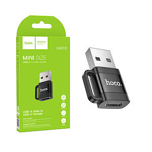 Перехідник Type-C to USB-A Hoco UA31D