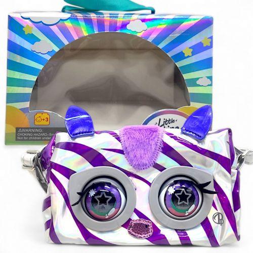 Сумочка інтерактивна "Little Winking elf - Зебра", кліпає оченятами, музика, фото 1