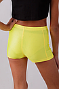 Гімнастичні шорти + Топ спортивний гімнастичний жовтий, фото 4