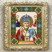 Алмазна техніка ТМ "ArtSolo". Святий Миколай Чудотворець АТ5003