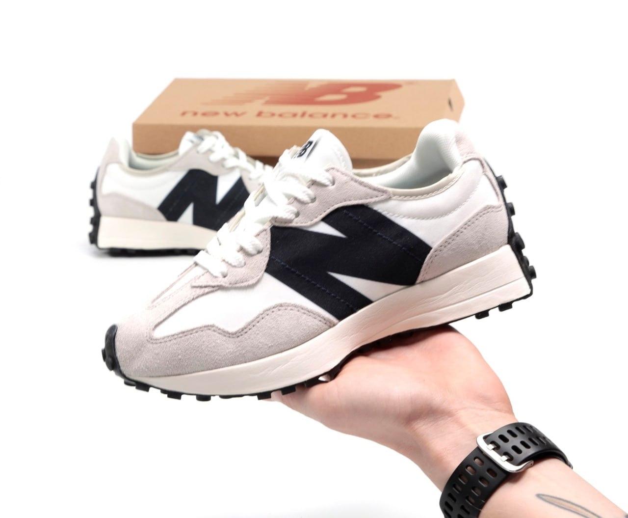 Кросівки  New Balance 327 Grey Black Сірі Взуття Нью Беланс 327 замша текстиль демісезон унісекс, фото 1