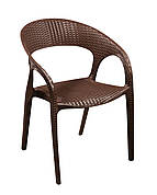 Стілець OW-135 MELODY Evrodim, колір коричневий