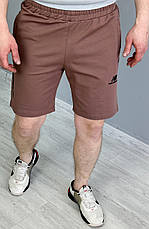 Чоловічі шорти New Balance коричневі трикотажні шорти для чоловіків на літо, фото 3