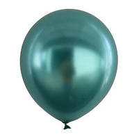 Латексна кулька Balonevi зелена (H13) хром 12" (30 см.) 1шт.