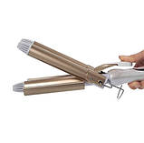 Потрійна плойка Geemy GM 1988 Culer, фото 2