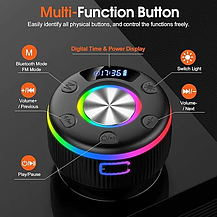 Уцінка Bluetooth-колонка для душу IPX7 Wireless Speakers Q90 Бездротова колонка, Amazon, Німеччина, фото 2