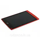 Електронний LCD планшет для малювання 8,5" Червоний / Дошка для малювання та записів / Дитяча планшетка, фото 3