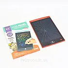 Електронний LCD планшет для малювання 8,5" Червоний / Дошка для малювання та записів / Дитяча планшетка, фото 9