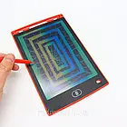 Електронний LCD планшет для малювання 8,5" Червоний / Дошка для малювання та записів / Дитяча планшетка, фото 8